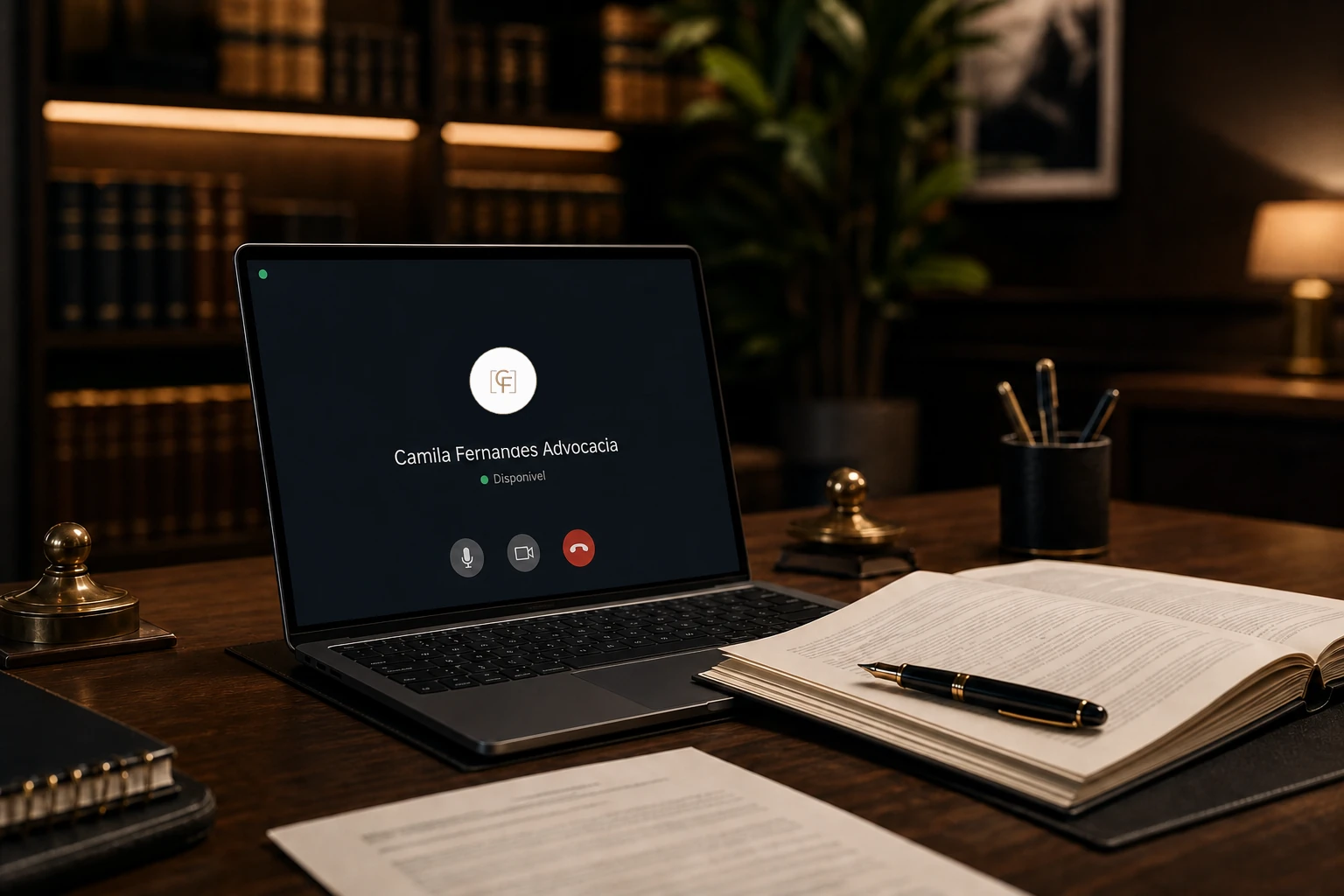 Atendimento online — Advocacia Camila Fernandes